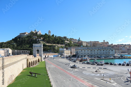 Lungomare Vanvitelli in Ancona, Italy