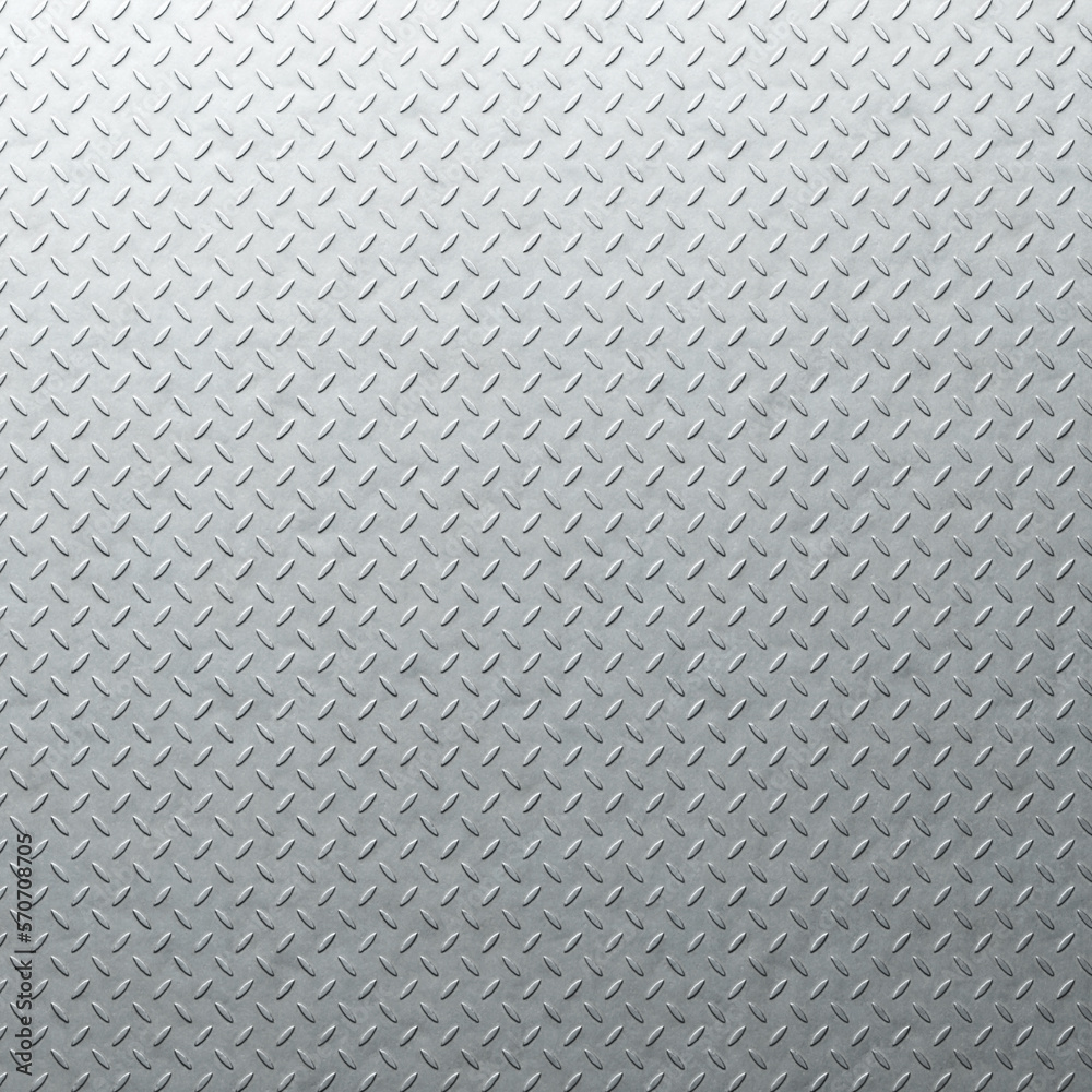 Diamond plate metal background. Brushed metallic texture. 3d rendering Diamond plate metal background. Brushed metallic texture. 3d rendering