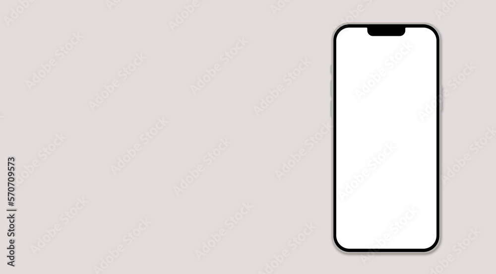 Smartphone Display Banner Vorlage Grau Smartphone Display Banner Vorlage Grau