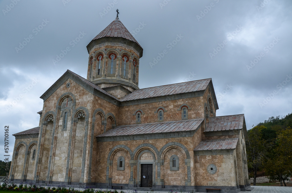 Church of Saint Nino in georgian orthodox monastic complex at Bodbe near Sighnaghi town, Kakheti region, Georgia
