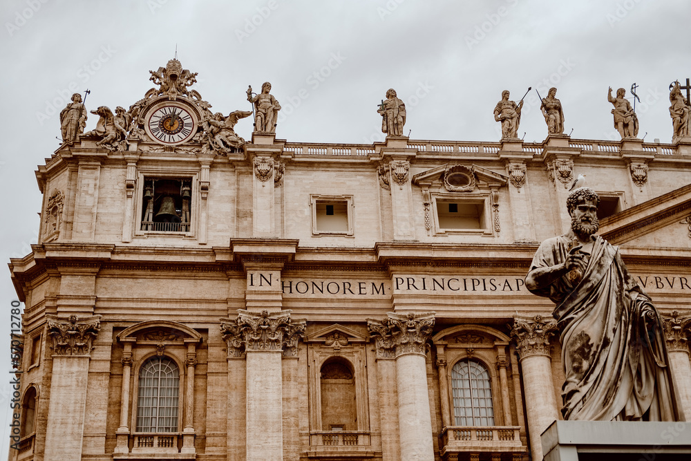 Vatican City State in rome italia italy Church monuments europe pope religions 