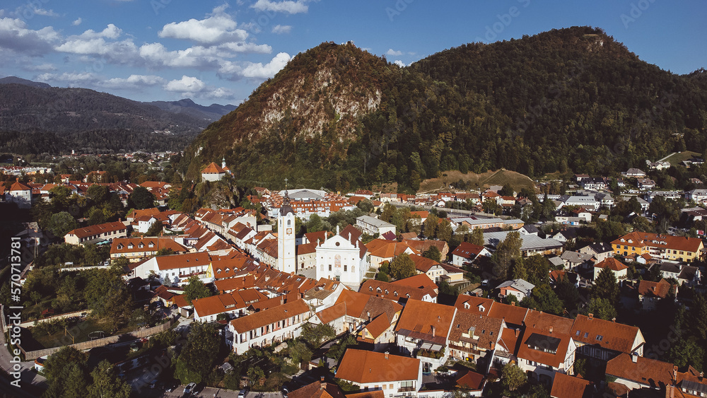 Kamnik old town from above