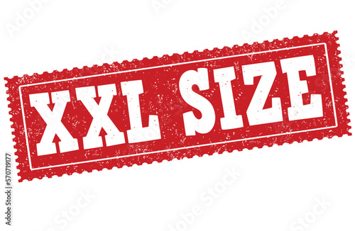 Xxl size grunge rubber stamp