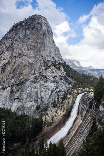 Yosemite Landscape - Nevada Falls (ID: 570719304)