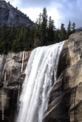Yosemite Landscape - Vernal Falls (ID: 570719338)