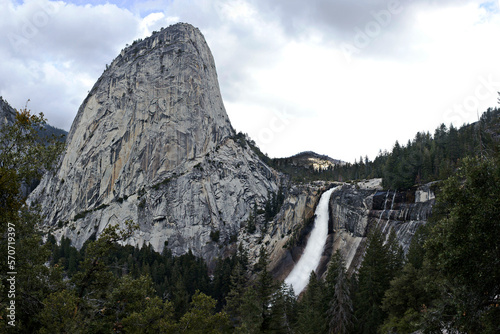 Yosemite Landscape - Nevada Falls (ID: 570719397)