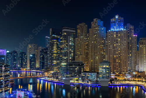 Dubai Marina - at night