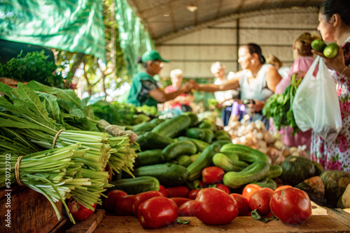 Feria de verduras 