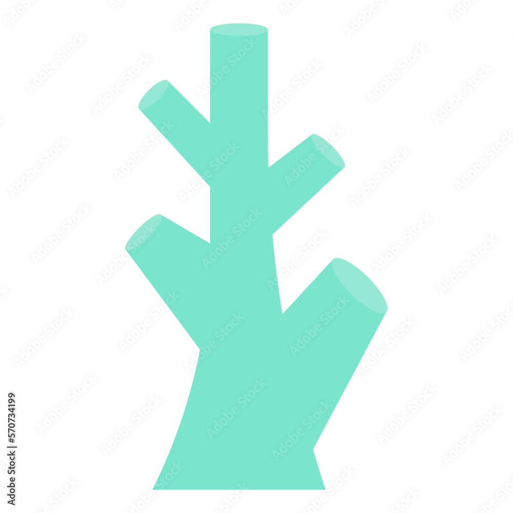 Obraz premium tree trunk icon