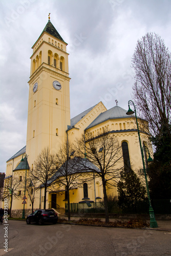 Temple of the Wekerle Estate in Budapest in Hungary