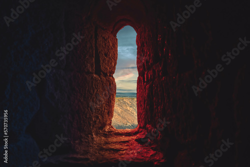 arch in the cave