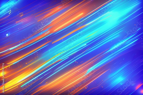 abstract colorful background - Generate AI