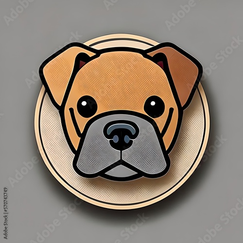Puppy Sticker Icon Emoji
