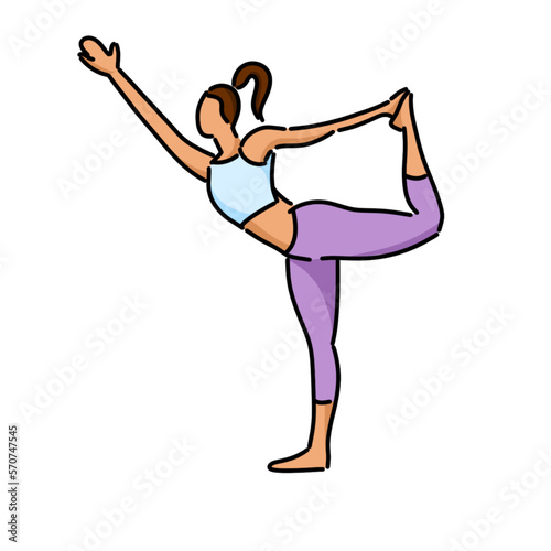 Dancer Yoga Pose