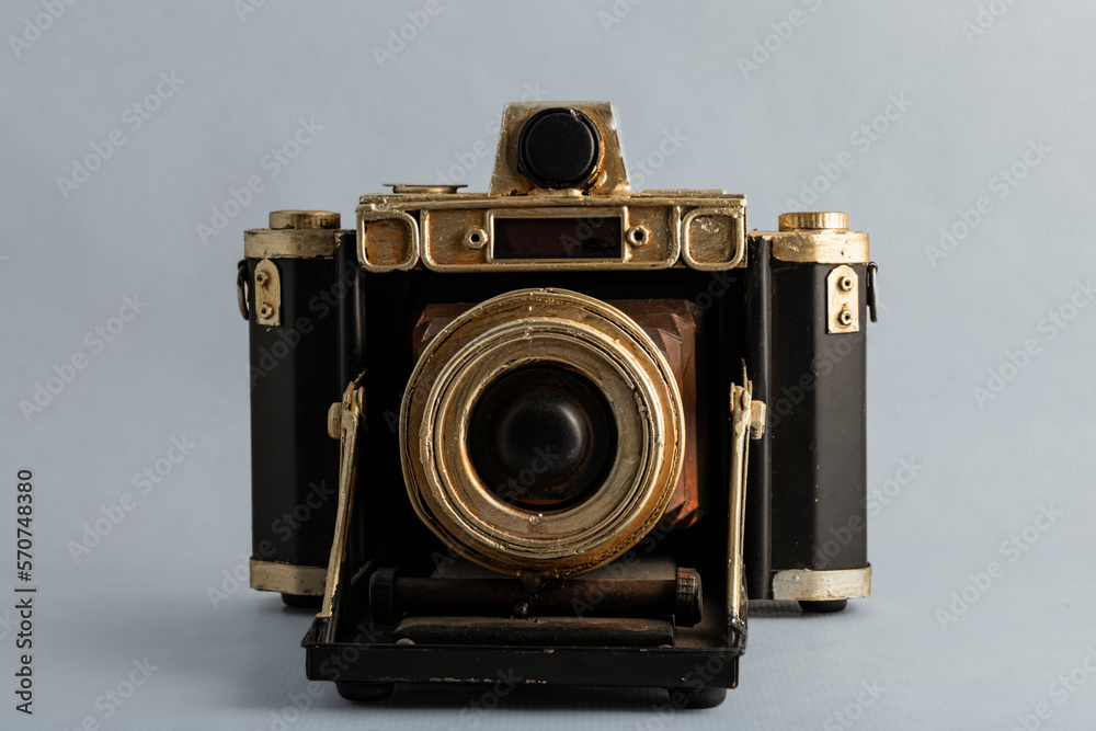 an old camera for decoration