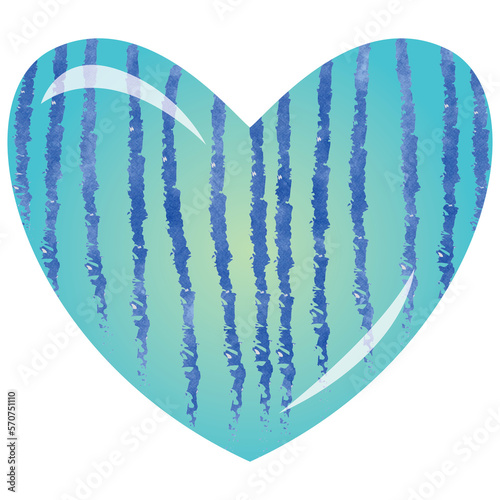 symbol heart shape colorful