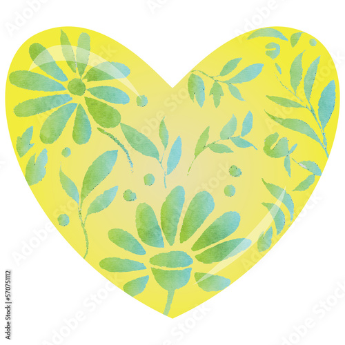 symbol heart shape colorful