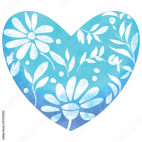 symbol heart shape colorful