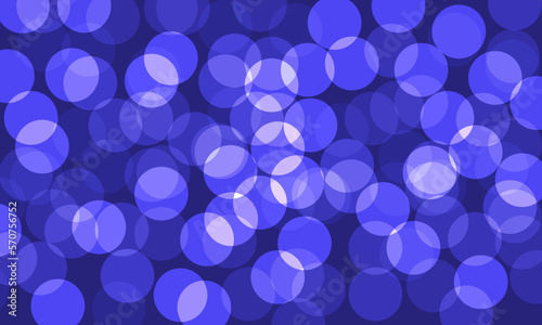 Abstract blue background with circles.