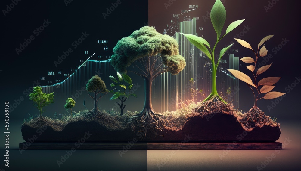 Planting the seeds of success, the journey of business growth, money ...