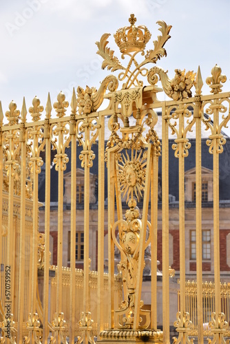 ヴェルサイユ宮殿の黄金の門