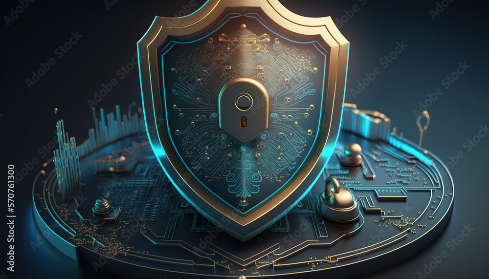 Fototapeta premium cybersecurit