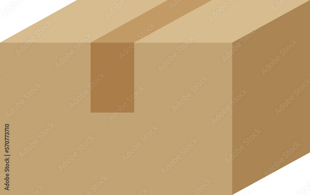 Closed cardboard box taped up, brown closed delivery packaging box.. Closed cardboard box taped up, brown closed delivery packaging box..
