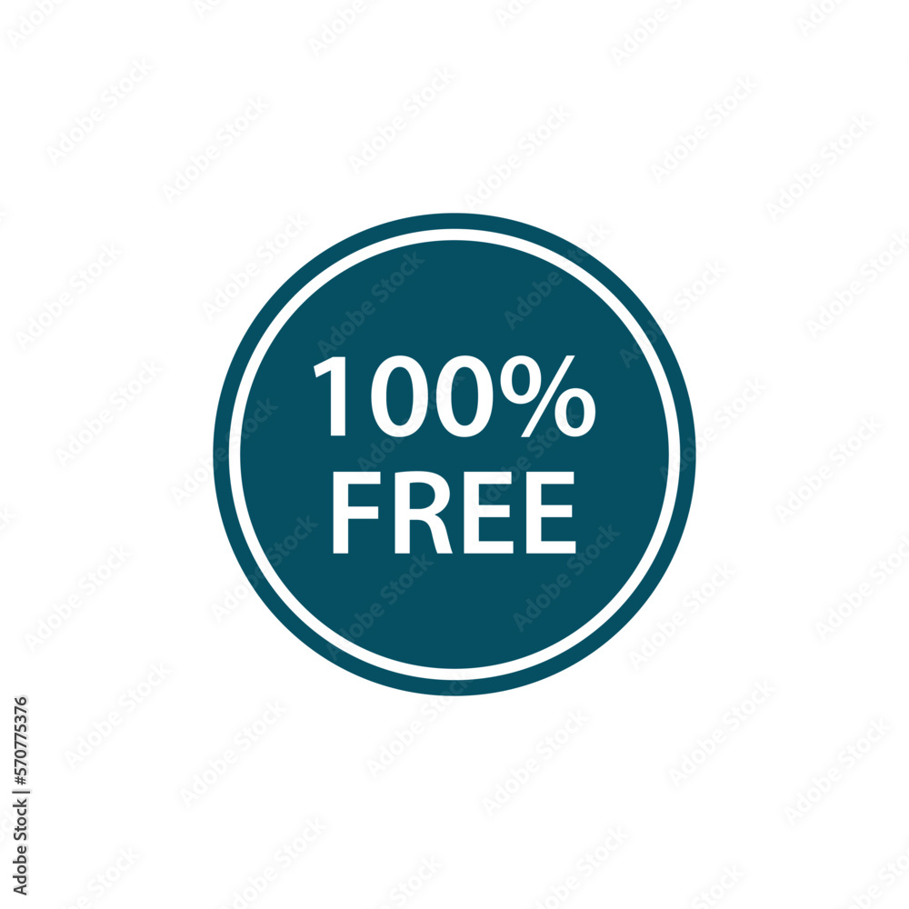 100% free icon vector logo design template 100% free icon vector logo design template