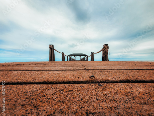 person on the beach