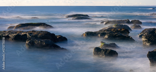 大洗海岸のパノラマ風景 © yu_photo