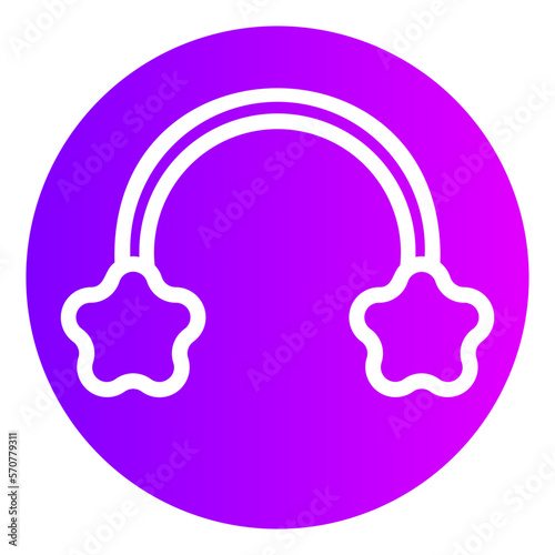 earmuff gradient icon