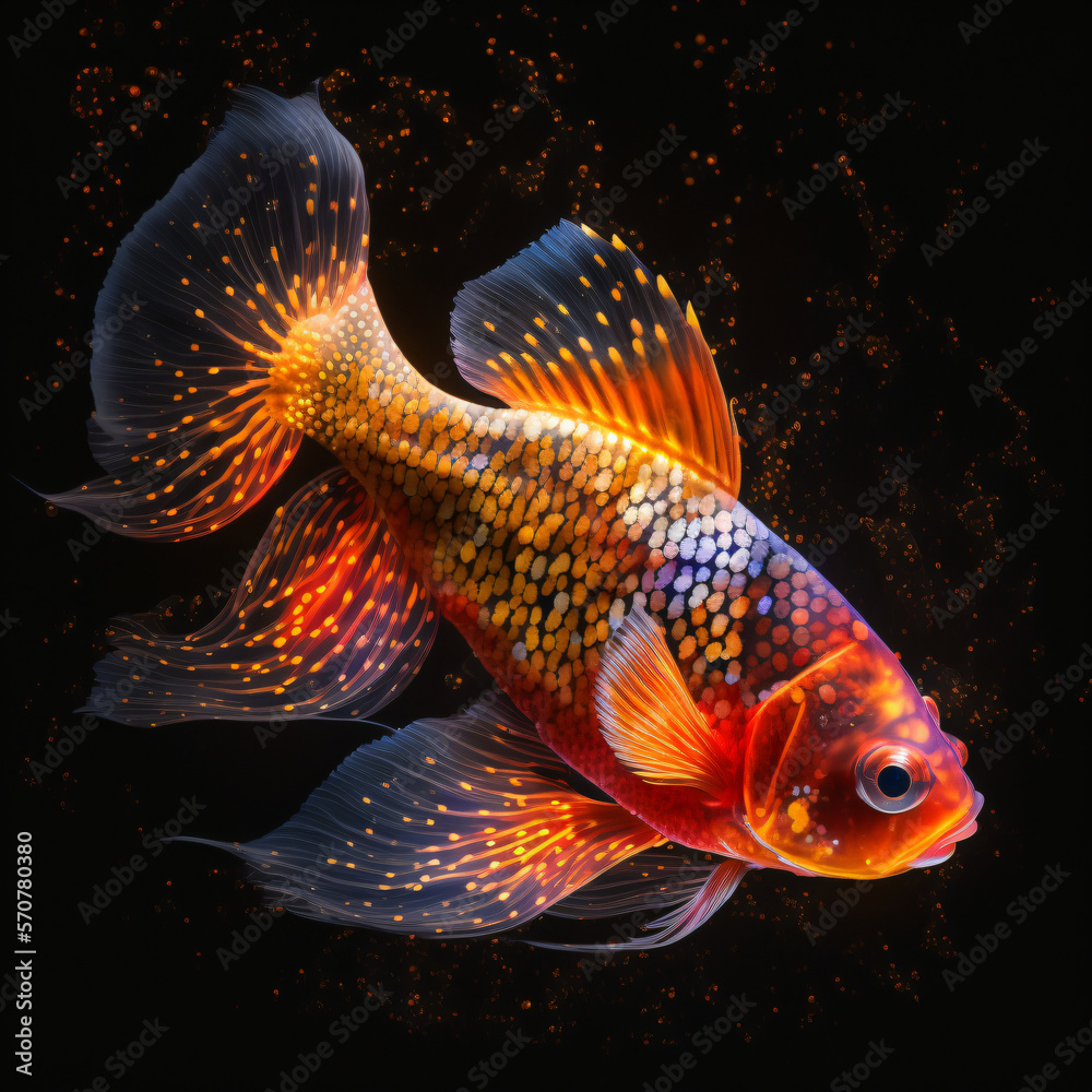 Fototapeta premium Orange Fish