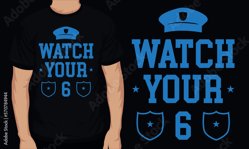 Police tshirt design