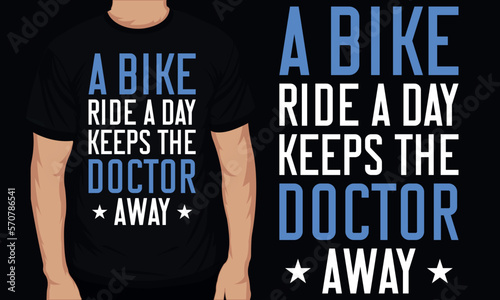 Bike riding tshirt design