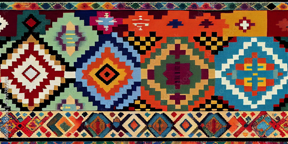 pattern with elements, generative AI