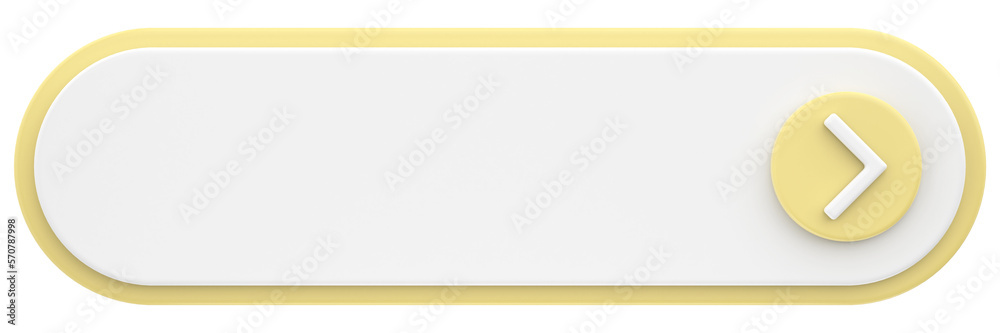3D button. Empty button. 3D illustration. 3D button. Empty button. 3D illustration.