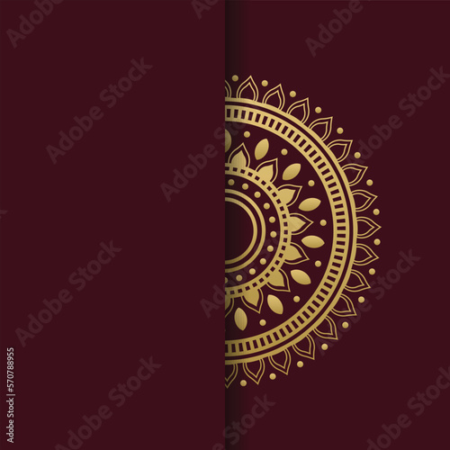 luxury ornamental mandala background design