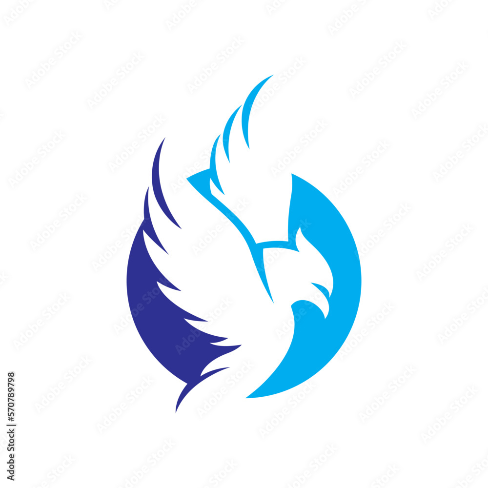 Naklejka premium Eagle logo images