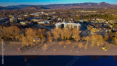 Gyro Beach, Kelowna, British Columbia Shot with DJI Mavic Mini