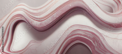 colorful pastel wave marble texture background with Generative AI Technology