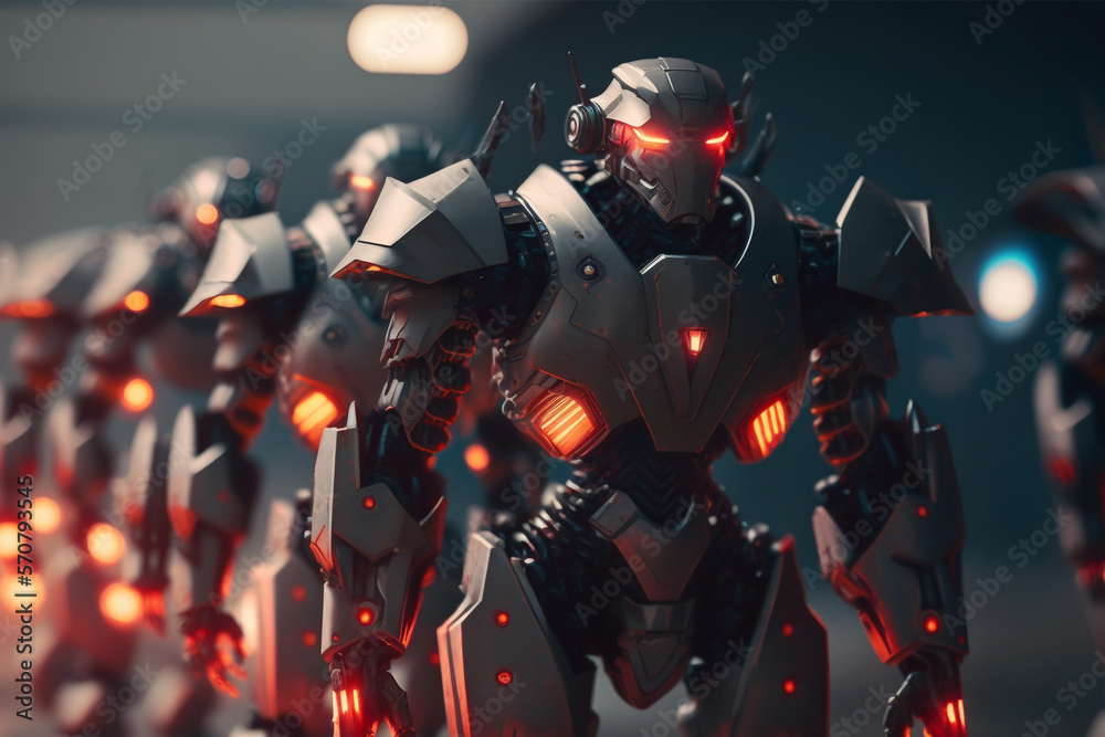 An army of mighty military robots is ready for battle With Generative AI An army of mighty military robots is ready for battle With Generative AI