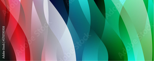 Trendy simple fluid color gradient abstract background with dynamic wave line effect. Vector Illustration For Wallpaper, Banner, Background, Card, Book Illustration, landing page
