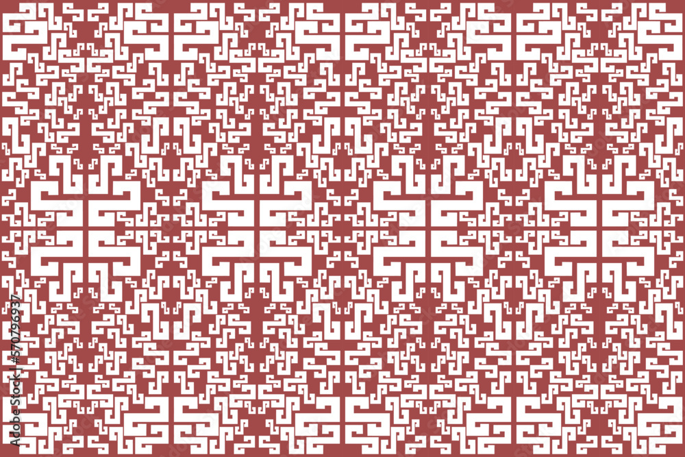 Seamless geometric background pattern. white color line on red background. seamless for cloth, fashion, cover skin, wrapping paper, wallpaper. Seamless geometric background pattern. white color line on red background. seamless for cloth, fashion, cover skin, wrapping paper, wallpaper.