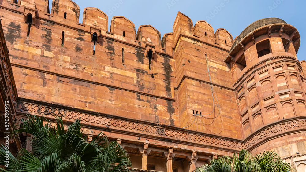 Φωτογραφία A fragment of the ancient famous Red Fort