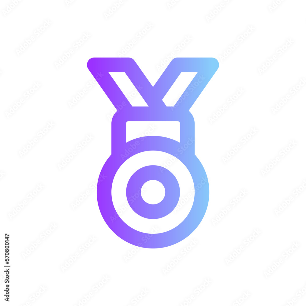 medal gradient icon medal gradient icon
