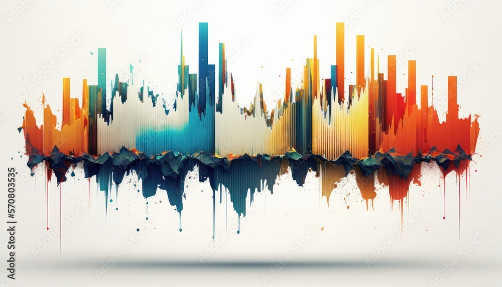 Obraz premium Colorful Wave Wallpaper 19