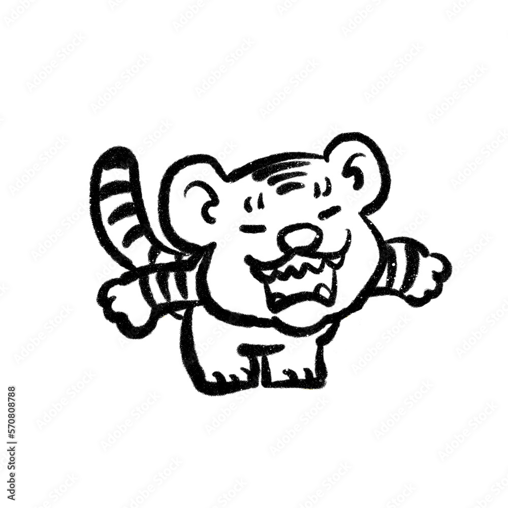 虎 イラスト ぬりえ 虎 イラスト ぬりえ