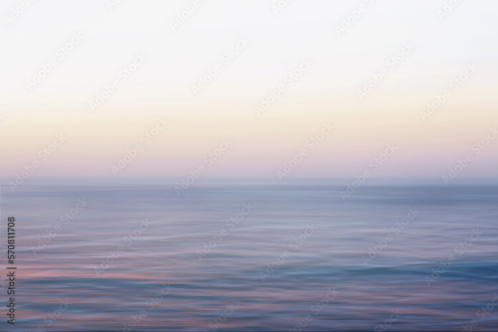 sunset view ocean sea summer, soft blur wave texture, cloud sky background, sunrise spring summer theme wallpaper 