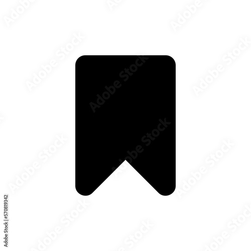 bookmark glyph icon