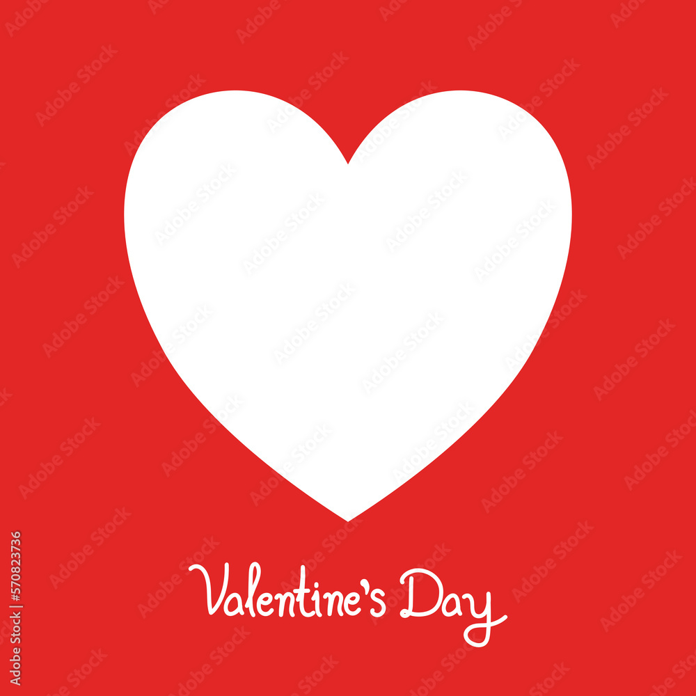 Heart shape on transparent background.